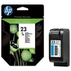 HP Ink No.23 Tricolor (C1823D) цена и информация | Картриджи для струйных принтеров | pigu.lt