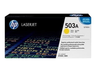 HP Cartridge No.503A Yellow (Q7582A) EOL цена и информация | Картриджи для лазерных принтеров | pigu.lt