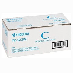 Оригинальный тонер Kyocera TK-5230 (TK5230) Cyan 2.200 lk цена и информация | Картриджи для лазерных принтеров | pigu.lt