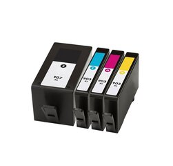 Analoginio rašalo rinkinys HP 907XL / HP 903XL, 4 spalvos kaina ir informacija | Kasetės rašaliniams spausdintuvams | pigu.lt