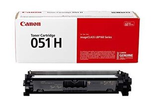 Originaal Canon 051H (2169C002) Black 4.100 lk цена и информация | Картриджи для лазерных принтеров | pigu.lt