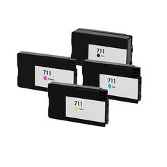 Analoginė HP 711XL, 4 spalvos kaina ir informacija | Kasetės rašaliniams spausdintuvams | pigu.lt
