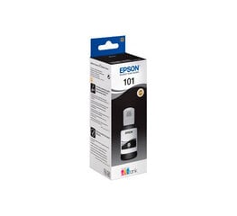 Оригинальные чернила Epson EcoTank 101 (C13T03V14A) Black 127ml цена и информация | Картриджи для струйных принтеров | pigu.lt
