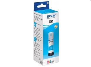 Оригинальные чернила Epson EcoTank 101 (C13T03V24A) Cyan 70ml цена и информация | Картриджи для струйных принтеров | pigu.lt