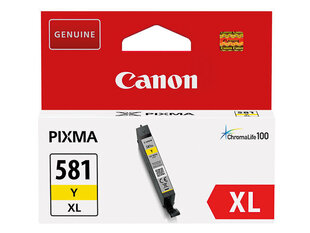 Canon CLI-581XXL Yellow, geltona kaina ir informacija | Kasetės rašaliniams spausdintuvams | pigu.lt