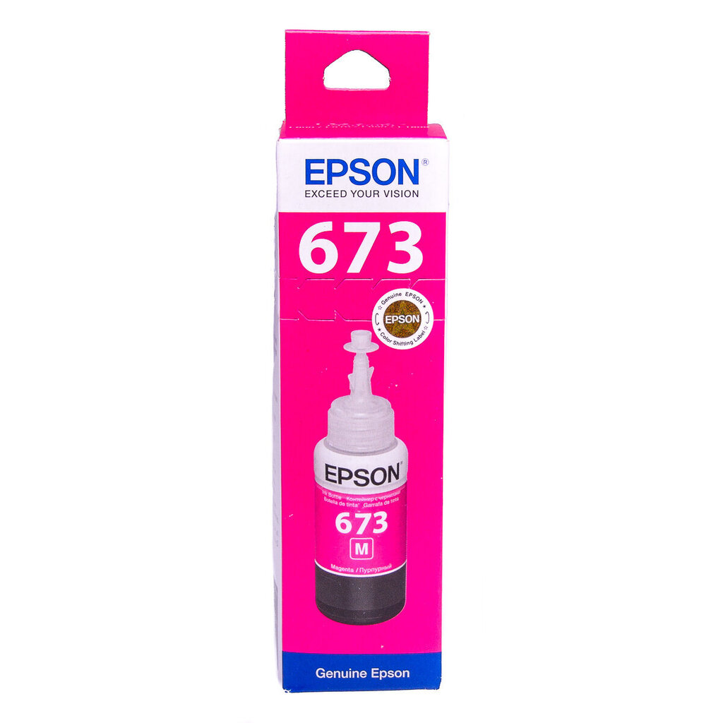 Epson T6733 70ml Magenta, raudona цена и информация | Kasetės rašaliniams spausdintuvams | pigu.lt