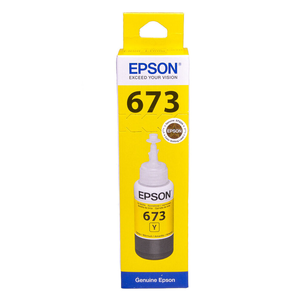 Epson T6734 70ml Yellow, geltona kaina ir informacija | Kasetės rašaliniams spausdintuvams | pigu.lt