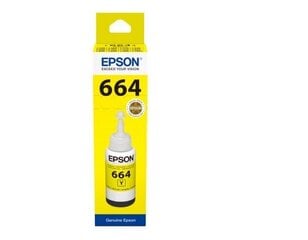 Epson T6644 Yellow 70ml, geltona kaina ir informacija | Kasetės rašaliniams spausdintuvams | pigu.lt