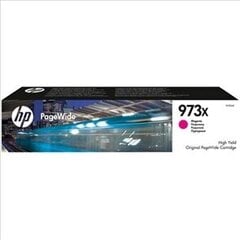 Hp 973X F6T82AE Magenta 7000 lk, raudona kaina ir informacija | Kasetės rašaliniams spausdintuvams | pigu.lt