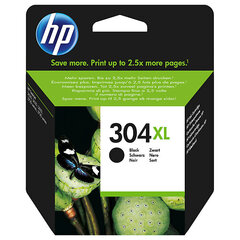 Оригинальные чернила HP 304XL (N9K08AE) Black 300 lk (5.5ml) цена и информация | Картриджи для струйных принтеров | pigu.lt