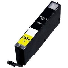 Canon CLI-551XL Yellow 300 lk, geltona kaina ir informacija | Kasetės rašaliniams spausdintuvams | pigu.lt