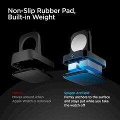 SPIGEN S390 GARMIN Watch STAND BLACK цена и информация | Аксессуары для смарт-часов и браслетов | pigu.lt