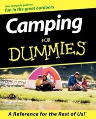 Camping For Dummies цена и информация | Пособия по изучению иностранных языков | pigu.lt