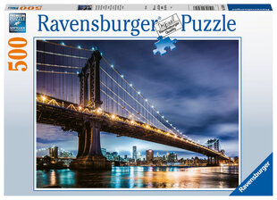 Головоломка Ravensburger At NY Skyline, 500 д., 16589 цена и информация | Пазлы | pigu.lt