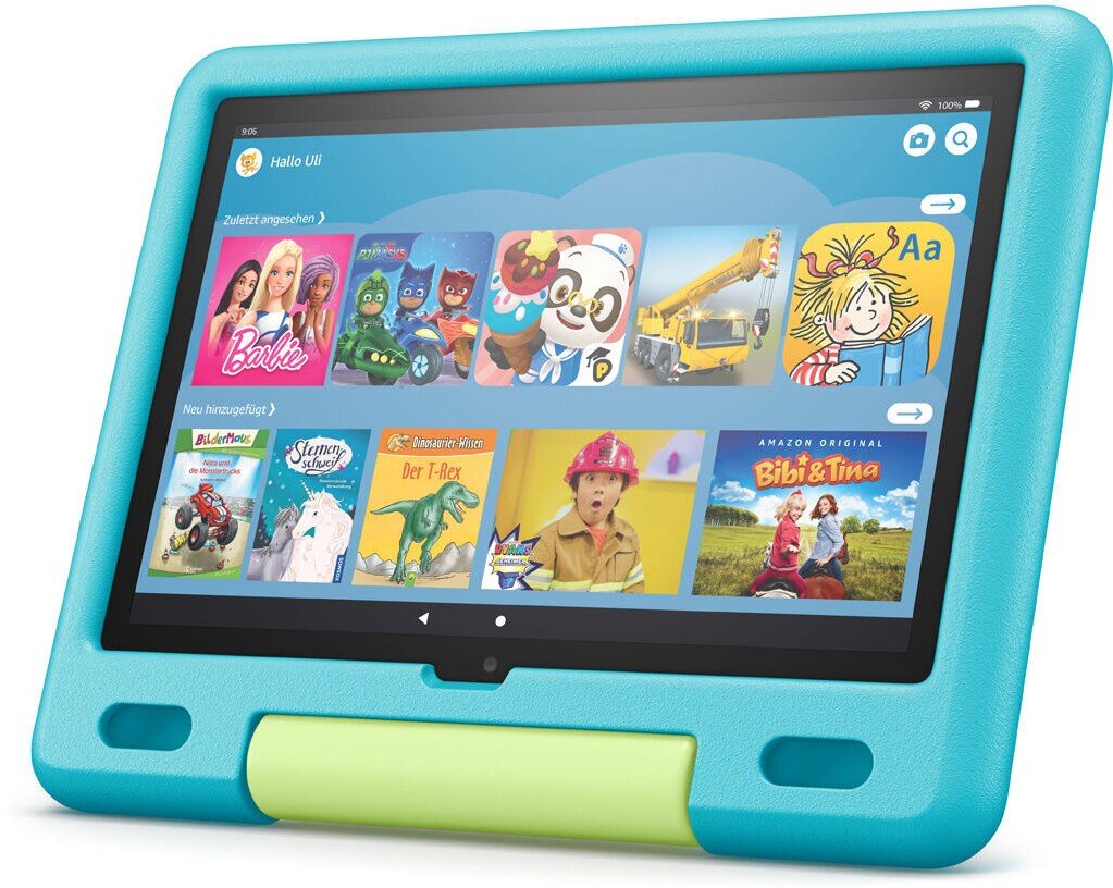 Amazon Fire HD10 Kids (2021), 32 GB, WiFi, Aquamarine kaina ir informacija | Planšetiniai kompiuteriai | pigu.lt