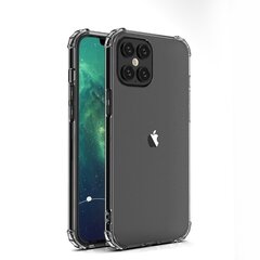 Силиконовый чехол Mocco Anti Shock Case для Apple iPhone 13 Pro, Прозрачный цена и информация | Чехлы для телефонов | pigu.lt