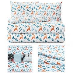 AmeliaHome patalynės komplektas Snuggy Northpole, 200x200, 3 dalių цена и информация | Постельное белье | pigu.lt