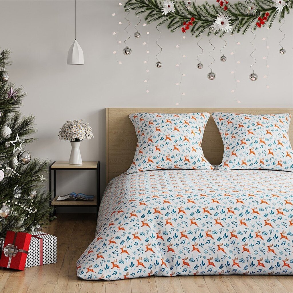 AmeliaHome patalynės komplektas Snuggy Northpole, 200x200, 3 dalių kaina ir informacija | Patalynės komplektai | pigu.lt