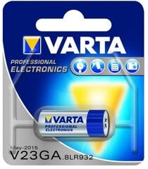 Varta baterija LR23 12V kaina ir informacija | Elementai | pigu.lt