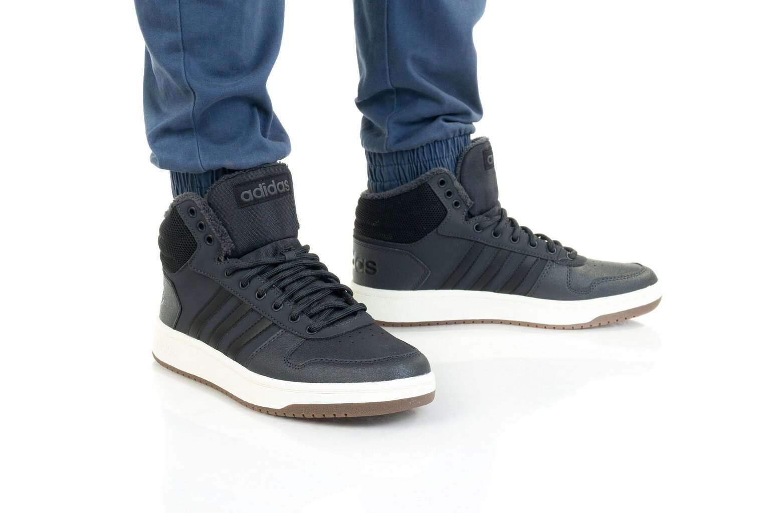 Laisvalaikio batai vyrams Adidas Hoops 2.0 Mid GZ7959 цена | pigu.lt