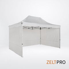 Prekybinė palapinė Zeltpro Titan, 3x4,5m, balta цена и информация | Палатки | pigu.lt