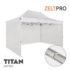 Prekybinė palapinė Zeltpro Titan, 3x4,5m, balta цена и информация | Палатки | pigu.lt