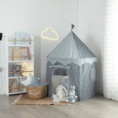 Детская палатка Pop Up Grey 135 см цена и информация | Детские игровые домики | pigu.lt