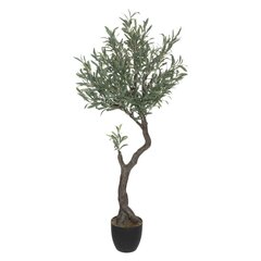 Искусственное оливковое дерево с вазоном 150 см цена и информация | Искусственные цветы | pigu.lt