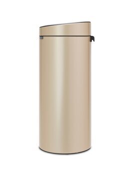 Brabantia šiukšliadėžė Touch Bin, 30 l, auksinės spalvos цена и информация | Šiukšliadėžės | pigu.lt