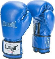 Боксерские перчатки Allright CLASSIC 14oz синего цвета цена и информация | Боевые искусства | pigu.lt