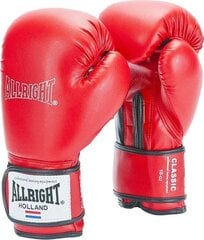 Боксерские перчатки Allright CLASSIC 14oz красный цвет цена и информация | Боевые искусства | pigu.lt