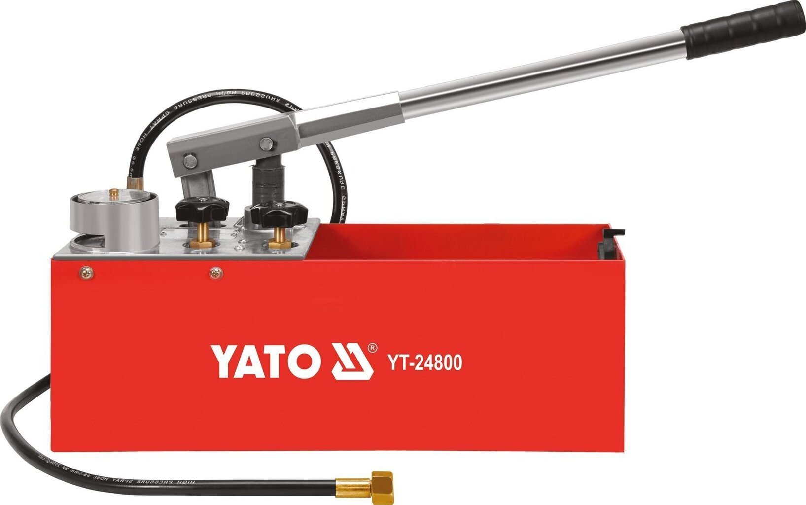 Slėgio testavimo sistema YATO 50 BAR 12L, YT-24800 цена и информация | Mechaniniai įrankiai | pigu.lt