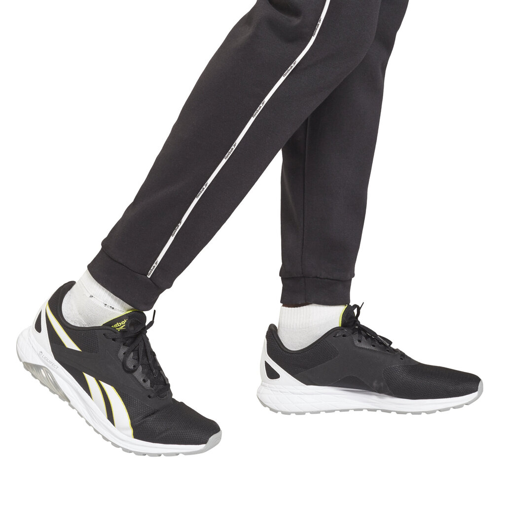 Sportinės kelnės vyrams Reebok Te Piping Jogger Black GS9310, juodos kaina ir informacija | Sportinė apranga vyrams | pigu.lt