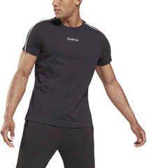 Reebok Футболки Te Piping Tee Black GS9317/3XL цена и информация | Мужские футболки | pigu.lt