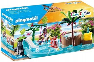 Playmobil Детский бассейн с джакузи - 70611 цена и информация | Конструкторы и кубики | pigu.lt