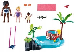 Playmobil Playmobil Children's pool with whirlpool - 70611 kaina ir informacija | Konstruktoriai ir kaladėlės | pigu.lt