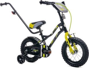 Dviatis vaikams Sun Baby Tiger Bike 16, juodas/geltonas kaina ir informacija | Dviračiai | pigu.lt