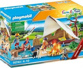 70343 PLAYMOBIL® Family Fun Семья львов из зоопарка цена и информация | Конструкторы и кубики | pigu.lt