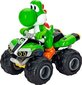 Keturratis valdomas pulteliu, Mario Kart Yoshi, Carrera, 370200997X цена и информация | Žaislai berniukams | pigu.lt