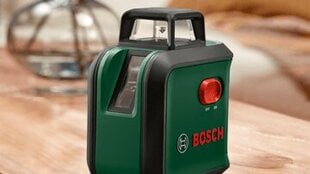 BOSCH LASER ADVANCED LEVEL 360 +TT150 НАБОР ЗЕЛЕНЫЙ цена и информация | Механические инструменты | pigu.lt