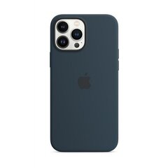 iPhone 13 Pro Max Silicone Case with MagSafe, Abyss Blue kaina ir informacija | Telefono dėklai | pigu.lt