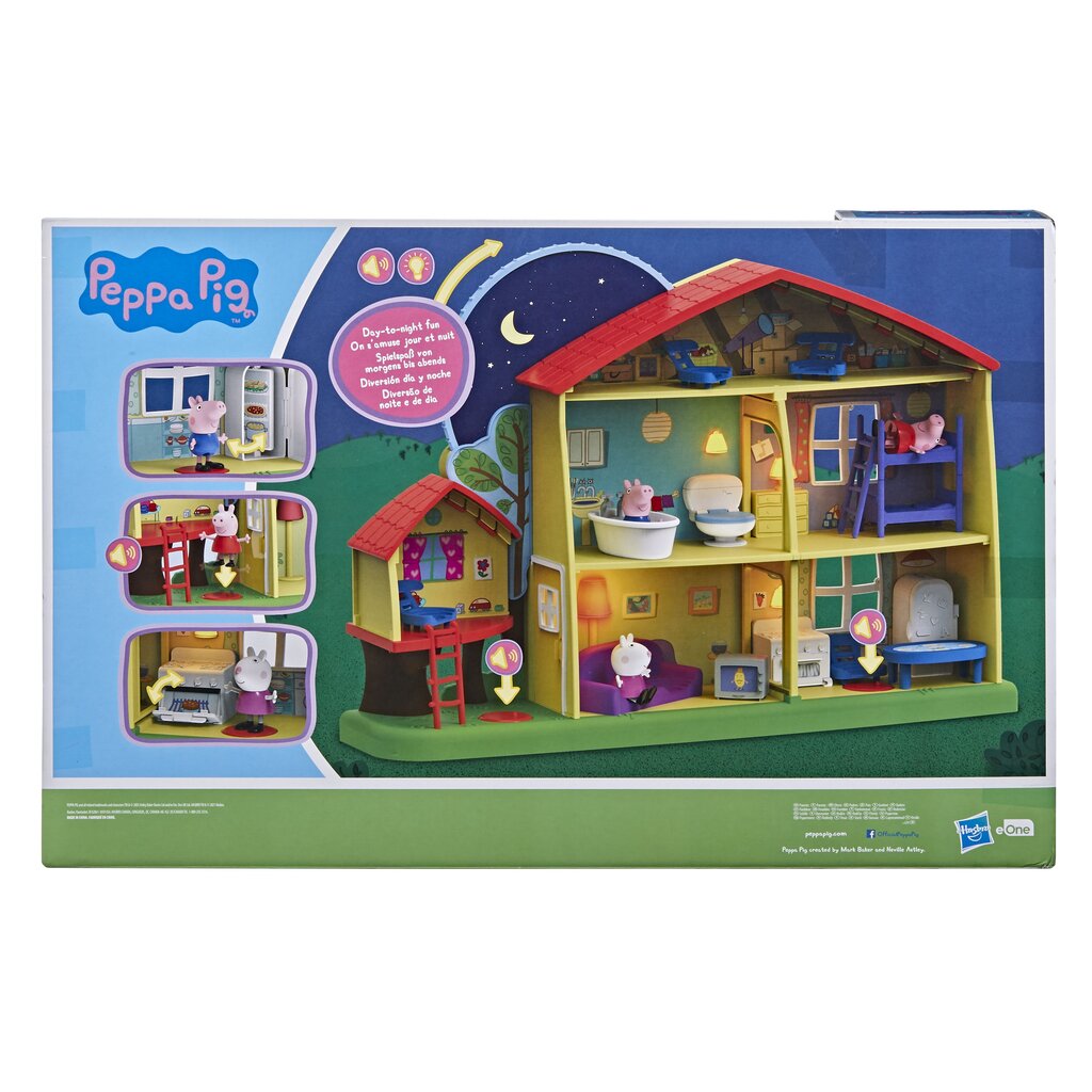 Kiaulytės Pepos namai su garso ir šviesos efektais (Peppa Pig) kaina ir informacija | Žaislai kūdikiams | pigu.lt