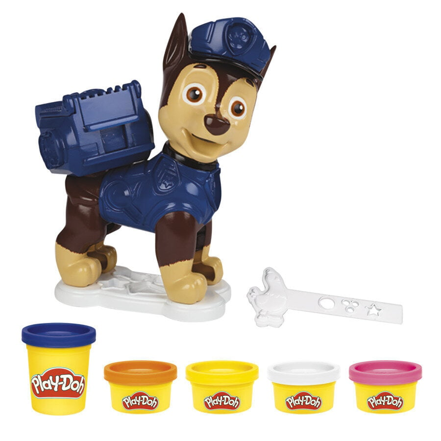 Plastilino rinkinys Play-Doh Paw Patrol Chase (Šunyčiai Patruliai) цена и информация | Piešimo, tapybos, lipdymo reikmenys | pigu.lt