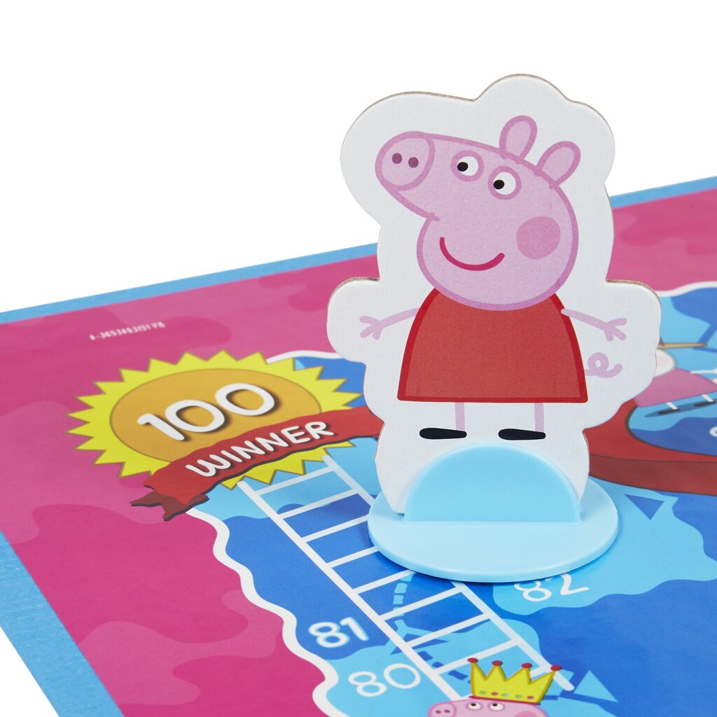 Stalo žaidimas Gyvatėlės ir kopėčios Kiaulytė Pepa (Peppa Pig) Hasbro kaina ir informacija | Stalo žaidimai, galvosūkiai | pigu.lt