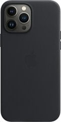 iPhone 13 Pro Max Leather Case with MagSafe, Midnight цена и информация | Чехлы для телефонов | pigu.lt