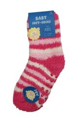 Šiltos frotinės kojinės su ABS vaikams Footstar Baby Soft Socks 56869, 2 poros kaina ir informacija | Žiemos drabužiai vaikams | pigu.lt