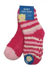 Теплые махровые носки с ABS для детей Footstar Baby Soft Socks 56869, 2 пары цена и информация | Зимняя одежда для детей | pigu.lt