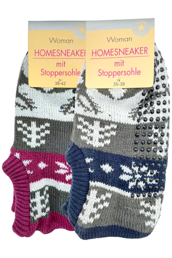 Žieminės trumpos kojinės su ABS moterims Star Socks 5088, 2 poros kaina ir informacija | Moteriškos kojinės | pigu.lt