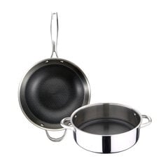 Набор сковородок Masterpro Cookware Hi-Tech 3 (2 шт) цена и информация | Cковородки | pigu.lt