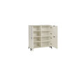 Komoda ADRK Furniture LEN02, balta kaina ir informacija | Komodos | pigu.lt